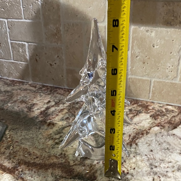 Tuscany 8in lead Crystal Holiday Tree